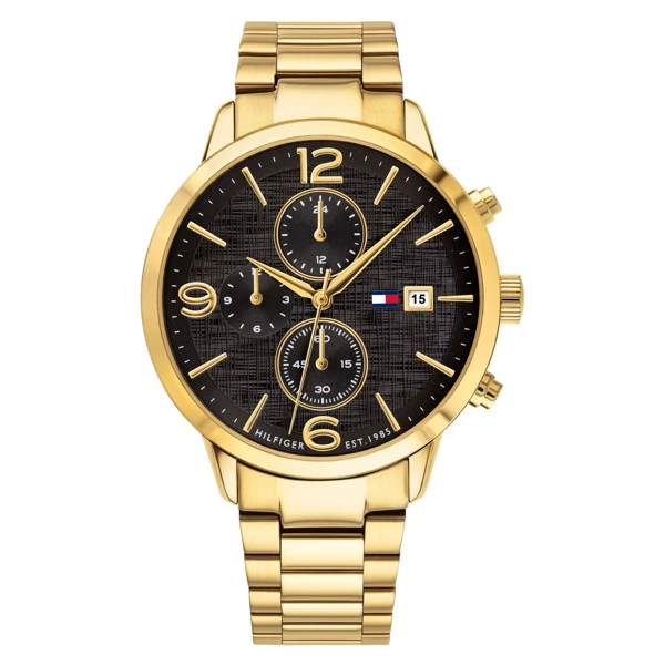 Tommy Hilfiger 1710362 Gold Stainless Steel Watches For Men