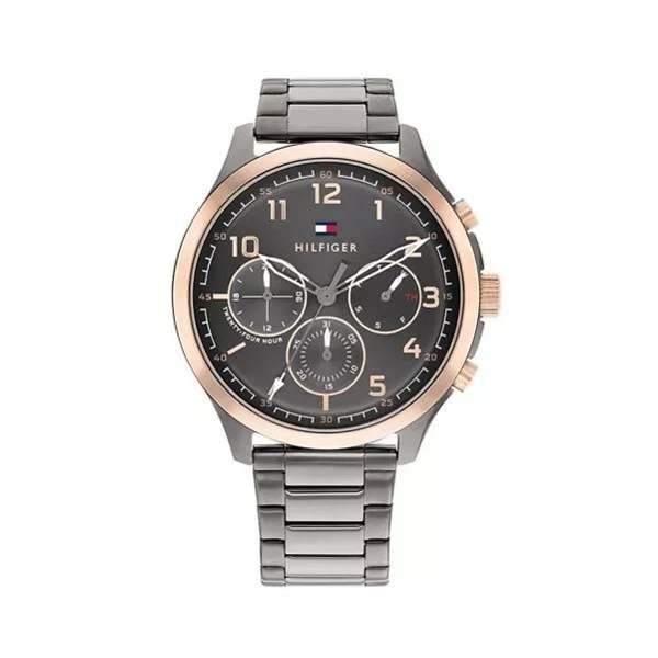 Tommy Hilfiger Grey 1791871 Stainless Steel Watches For Men