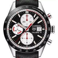 TAG Heuer Carrera CV201AP.FC6429 Leather Strap..