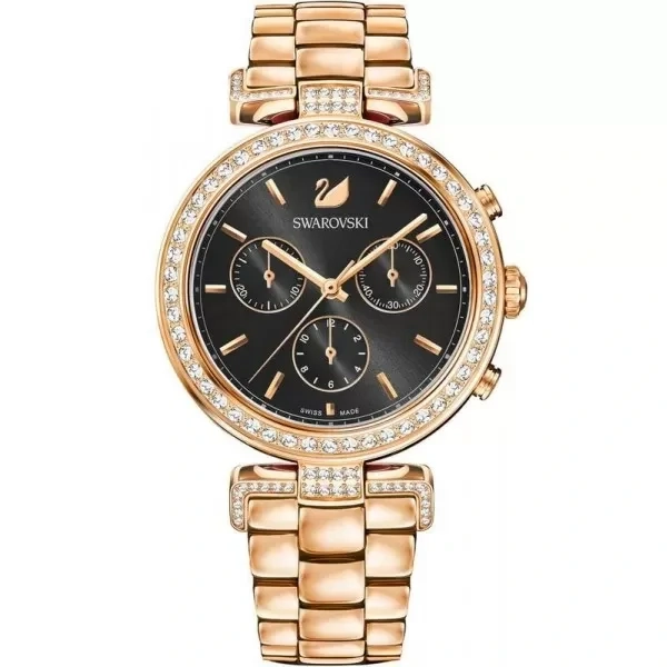 Swarovski 5295366 Rose Gold Stainless Steel Watches For Women