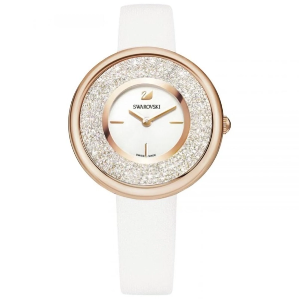 Swarovski 5376083 Rose Gold White Stainless Steel Watches For Women