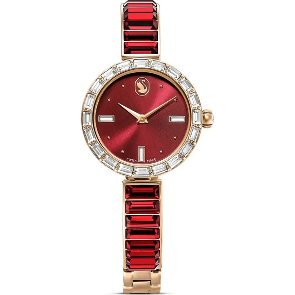 Swarovski  5690811 Red Stainless Steel  Watches For Women