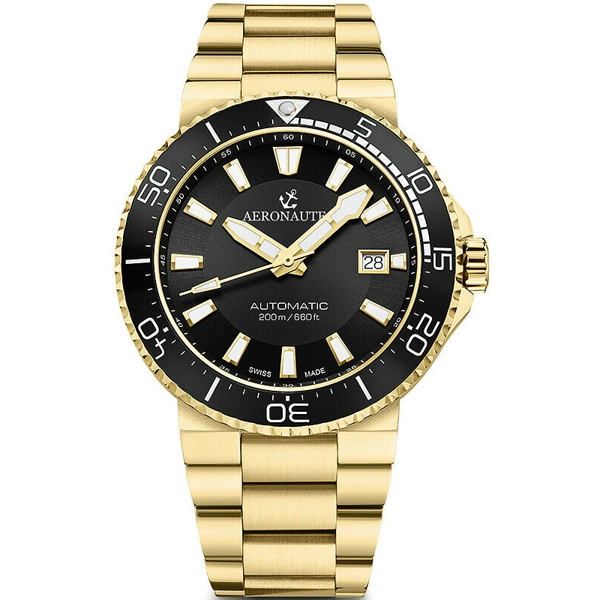 Aeronautec ANT-44086-05 – Mens Sports Diver Automatic Watch