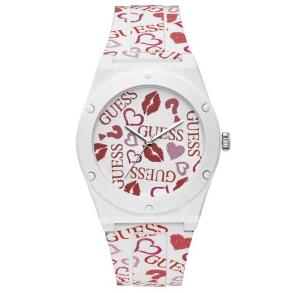 Guess W0979L19 Women's Multicolour Silicone Strap Watches
