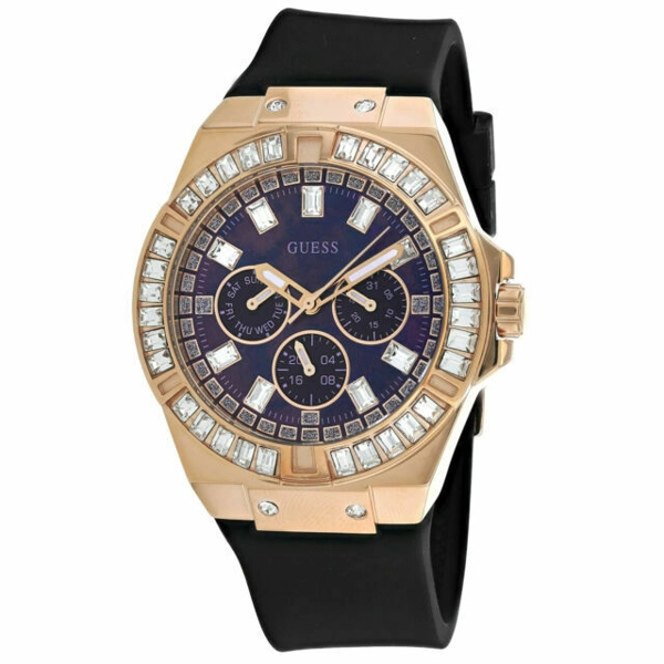 Guess GW0118L2 Women’s Black Silicone Strap Watches