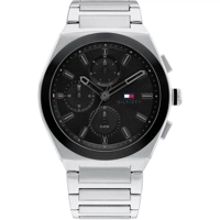 Tommy Hilfiger 1791897 Black Dial Multifunctio..