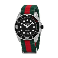 Gucci Dive YA136209A Swiss-Made Red Green Nylo..