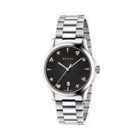 Gucci G-Timeless YA1264029A Iconic Black Watch..