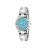 Gucci G-Timeless YA1265044 Turquoise Steel Mul..