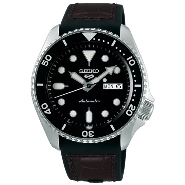 Seiko Quartz SRPD55K2  Brown Men's Analogue  Leather Watches