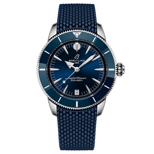 Breitling Superocean Heritage A10390161C1S1 Green Leather Watches For Men