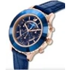 additional image for Swarovski 5563480 Gold Blue Stainless Steel Watches For Women
