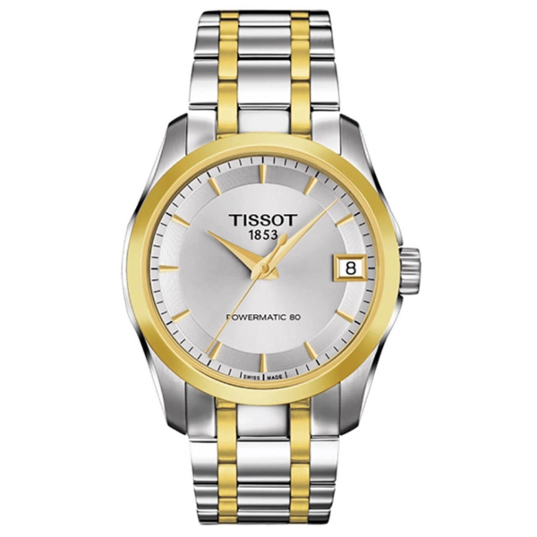 Tissot T0352072203100 Silver Dial Stainless Steel Automatic Watch For Men