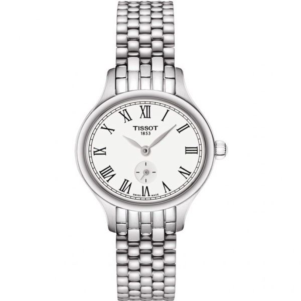 Tissot T1031101103300 White Dial Stainless Steel Strap Bella Ora Watch For Women
