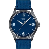 Tissot T1164103704700 Men's Blue Fabric Strap ..