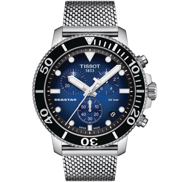 Tissot T1204171104102 Men's Silver Stainless Steel Watches