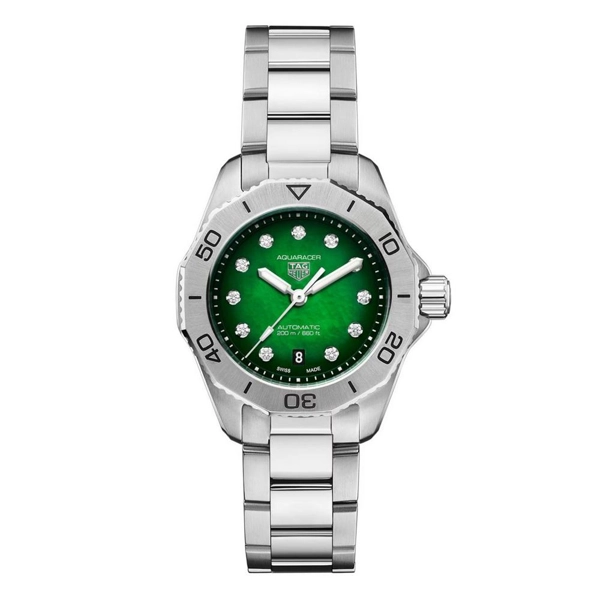 TAG Heuer Aquaracer Professional WBP2415.BA0622 Silver Stainless Steel Watches For Women