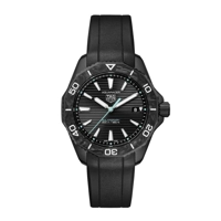 TAG Heuer Aquaracer WBP1112.FT6199 Black Rubbe..