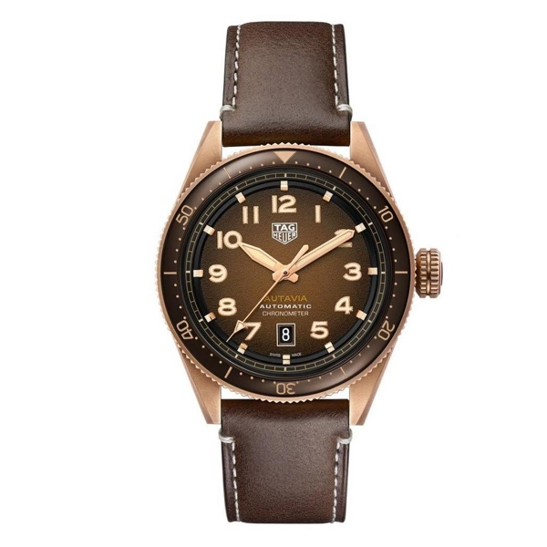 TAG Heuer WBE5191.FC8276 Leather Strap Watches For Men