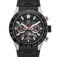 TAG Heuer CBG2A10.FT6168 Men's Black Rubber Wa..