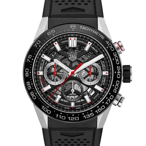 TAG Heuer CBG2A10.FT6168 Men's Black Rubber Watches