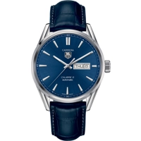 Tag Heuer WAR201E.FC6292 Men's Blue Leather St..