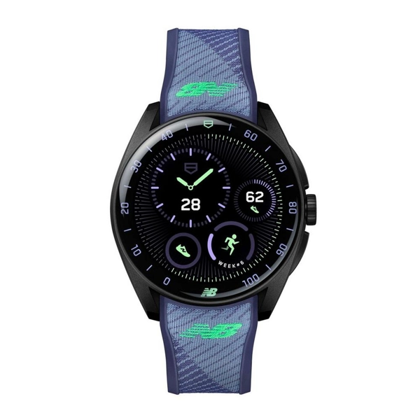 TAG Heuer Connected Calibre E5 X New Balance Edition SBT8082.EB0394 Purple Rubber Watches For Unisex