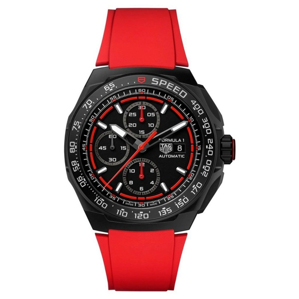 TAG Heuer Formula 1 Chronograph CBZ2085.FT8093 Red Rubber Watches For Men