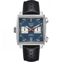 TAG Heuer CAW211P.FC6356 Black Leather  Watche..