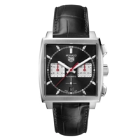 TAG Heuer CBL2113.FC6177 Monaco Leather Strap ..