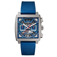 TAG Heuer Monaco CBL2182.FT6235 Blue Rubber & ..