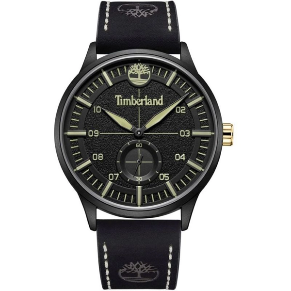 Timberland  TDWGA2181603 Beckman Black Leather Strap 3ATM