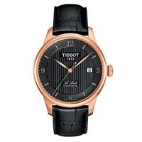 Tissot T0064083605700 Black Dial Leather Strap..
