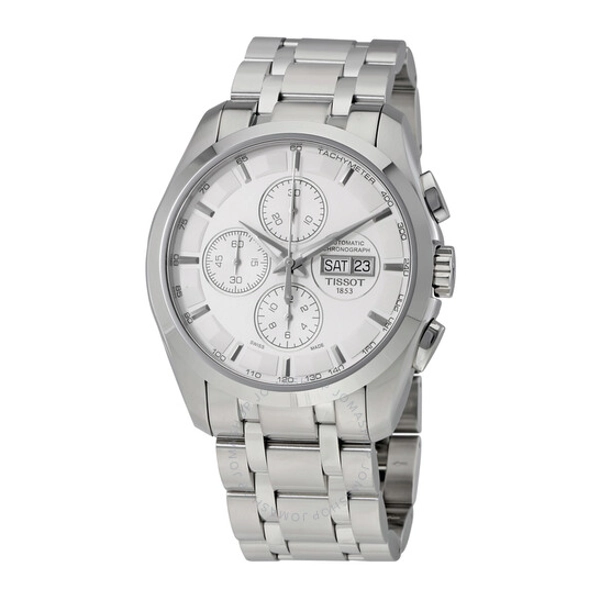 Tissot T0356141103100 Silver Dial Stainless Steel Watch For Men
