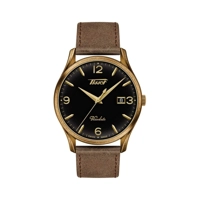 Tissot T1184103605700 Men's Brown Leather Watc..