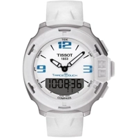 Tissot T0814201701701 Unisex White Analog Digi..