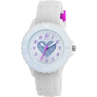 Tikkers TK0034 Silver Dial Rubber Strap Girls ..