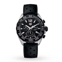 TAG Heuer CAZ1010.FT8024 Black Dial Rubber Str..