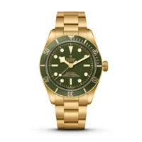 TUDOR BLACK BAY m79018v-0006 Yellow Gold Watch..