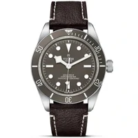 TUDOR BLACK BAY m79010sg-0001 Brown Leather Wa..