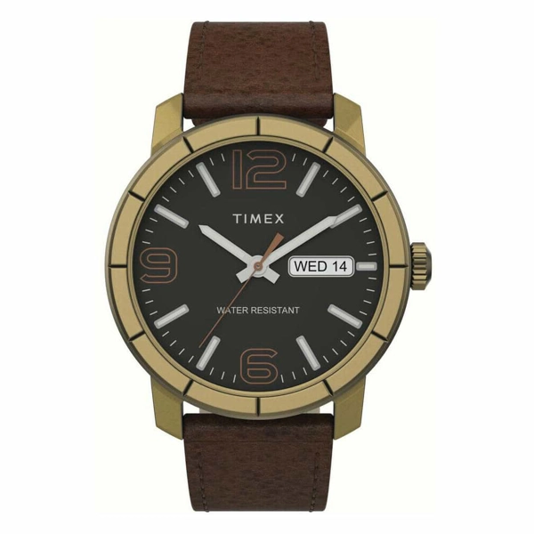 Timex TW2T72700 Mens Brown Leather Strap Watches