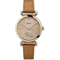 Timex TW2T88000 Women's Brown Leather Strap Wa..