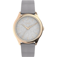 Timex TW2V01000 Women's Grey Dial Synthetic Le..
