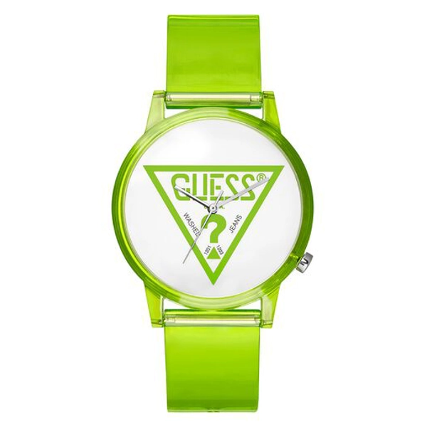 Guess V1018M6 Women’s Green Silicone Strap Watches