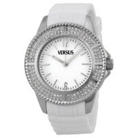 Versus 3C63700000 White Rubber Strap White Dia..