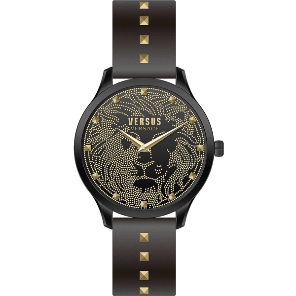 Versus VSPVQ0520 Women's Black Leather Strap Watches