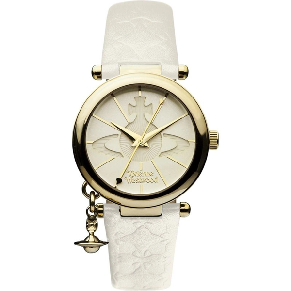 Vivienne Westwood  VV006WHWHWomen's Watch with Analogue Display and Leather Strap