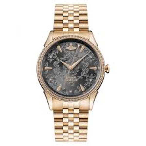 Vivienne Westwood Wallace Rose Gold Tone Ladies Watch VV208RSRS