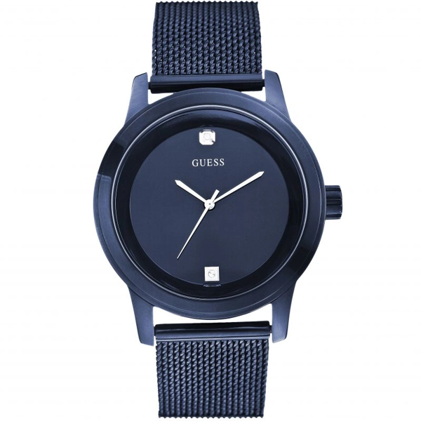 Guess W0297G2 Men's Blue Stainless Steel Watches