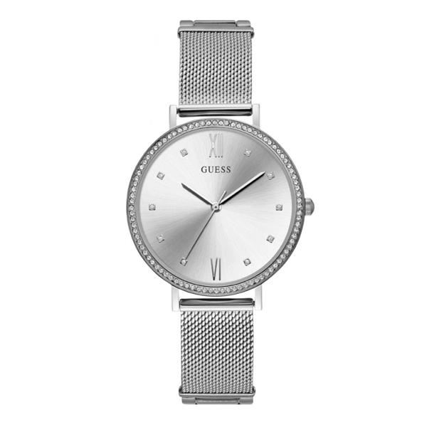Guess W1154L1 Women’s Silver Stainless Steel Watches